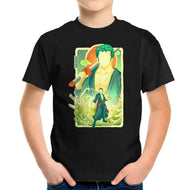 Great Wave Zoro-Youth-Basic-Tee-hypertwenty