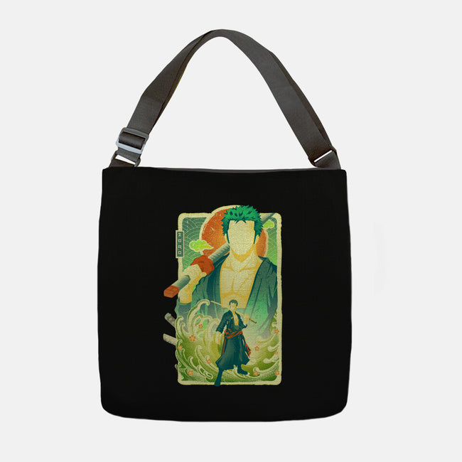 Great Wave Zoro-None-Adjustable Tote-Bag-hypertwenty