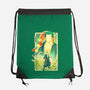 Great Wave Zoro-None-Drawstring-Bag-hypertwenty