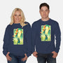 Great Wave Zoro-Unisex-Crew Neck-Sweatshirt-hypertwenty