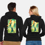 Great Wave Zoro-Unisex-Zip-Up-Sweatshirt-hypertwenty