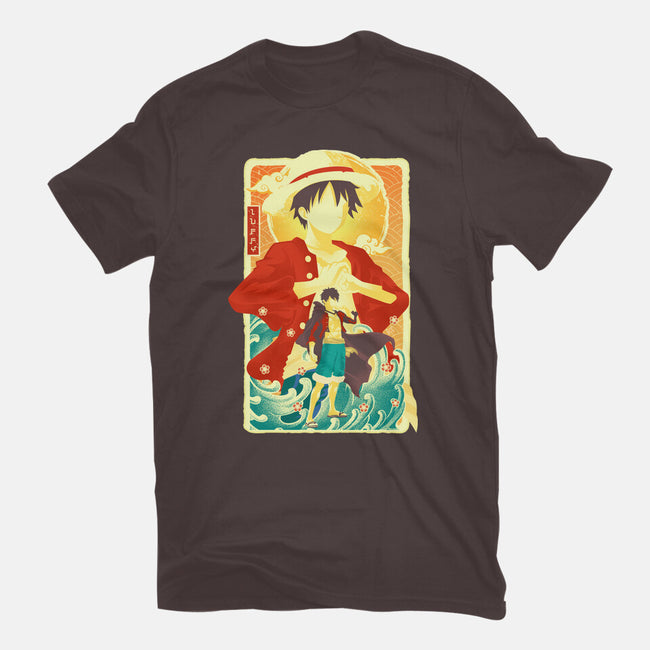 Great Wave Luffy-Mens-Premium-Tee-hypertwenty