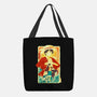 Great Wave Luffy-None-Basic Tote-Bag-hypertwenty