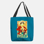 Great Wave Luffy-None-Basic Tote-Bag-hypertwenty