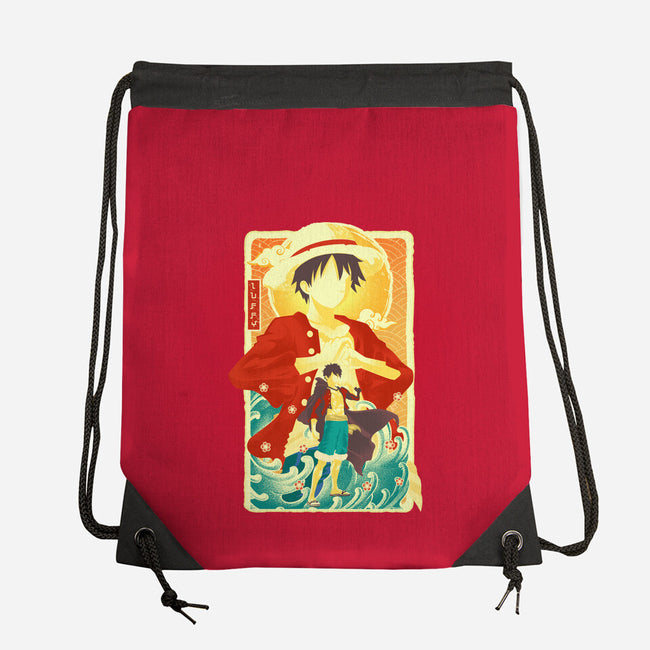 Great Wave Luffy-None-Drawstring-Bag-hypertwenty