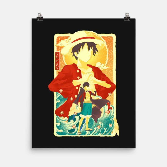 Great Wave Luffy-None-Matte-Poster-hypertwenty