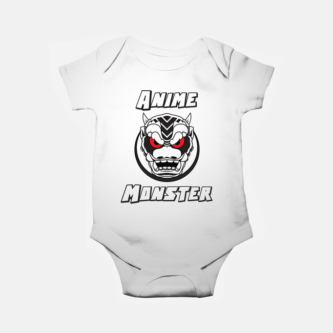 Anime Monster Logo-Baby-Basic-Onesie-Anime Monster