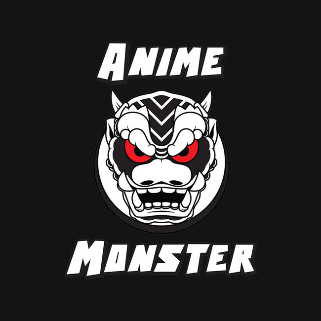 Anime Monster Logo-Womens-Off Shoulder-Sweatshirt-Anime Monster