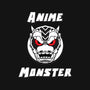 Anime Monster Logo-Womens-Off Shoulder-Tee-Anime Monster