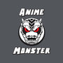 Anime Monster Logo-None-Removable Cover w Insert-Throw Pillow-Anime Monster