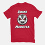 Anime Monster Logo-Womens-Basic-Tee-Anime Monster