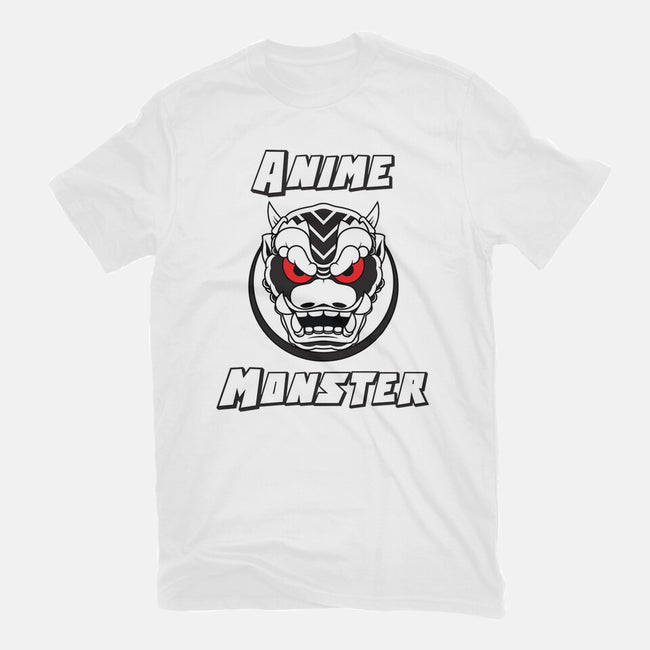 Anime Monster Logo-Womens-Basic-Tee-Anime Monster