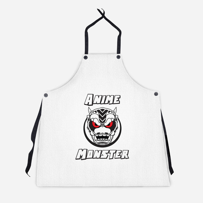 Anime Monster Logo-Unisex-Kitchen-Apron-Anime Monster