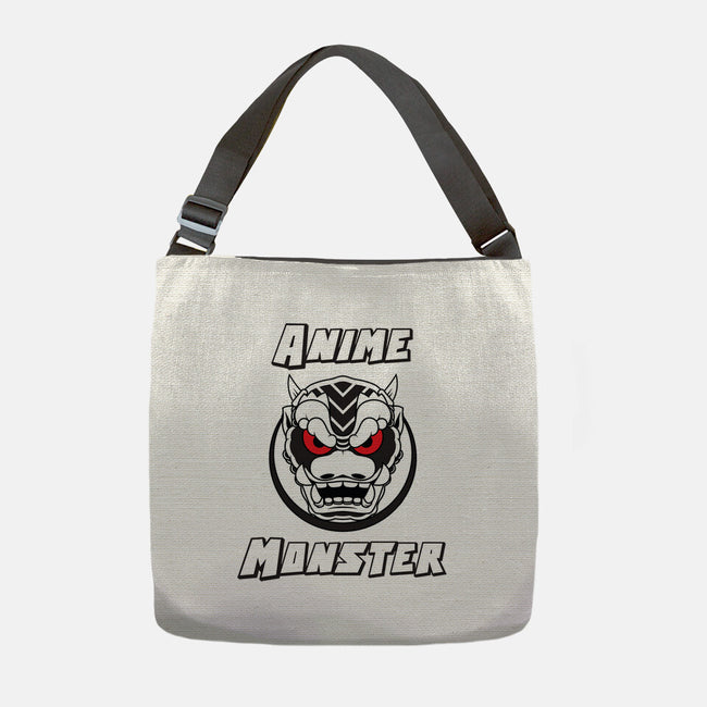 Anime Monster Logo-None-Adjustable Tote-Bag-Anime Monster