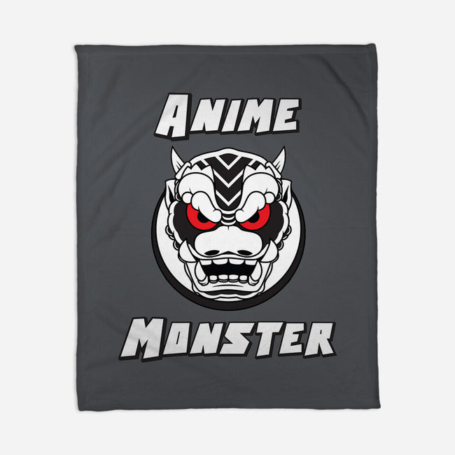 Anime Monster Logo-None-Fleece-Blanket-Anime Monster