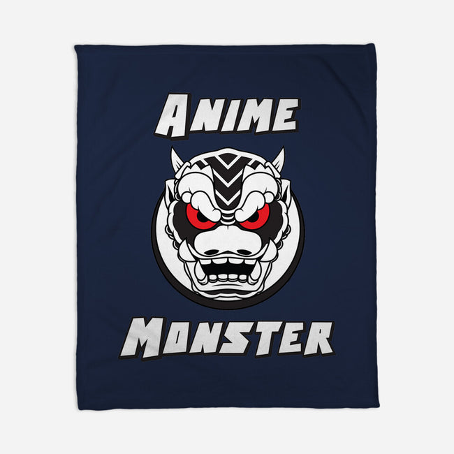 Anime Monster Logo-None-Fleece-Blanket-Anime Monster