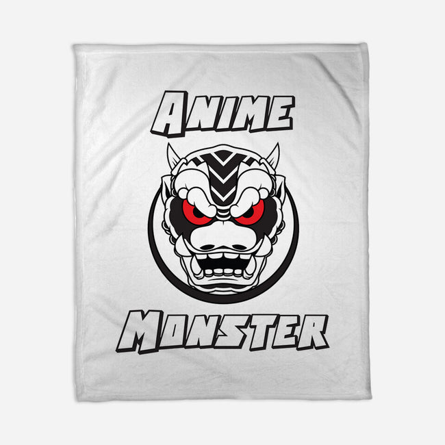 Anime Monster Logo-None-Fleece-Blanket-Anime Monster