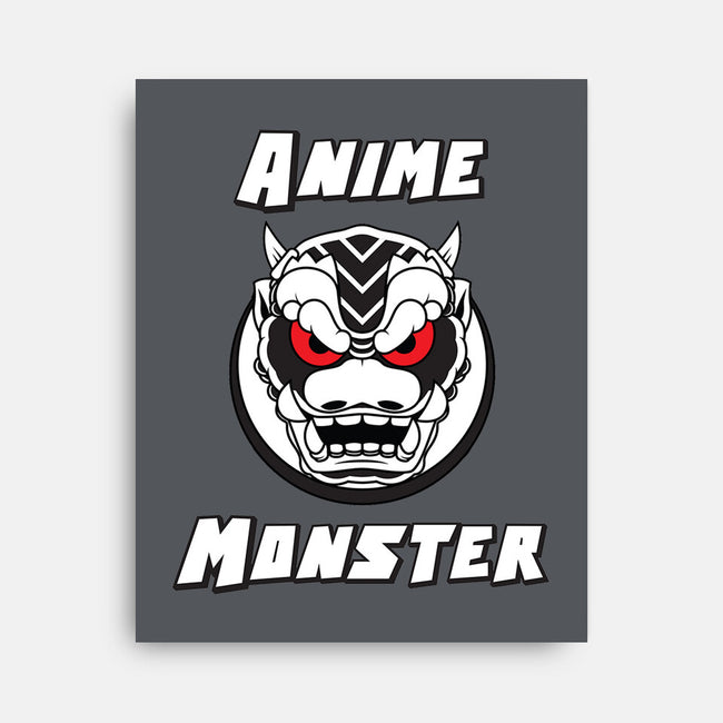 Anime Monster Logo-None-Stretched-Canvas-Anime Monster