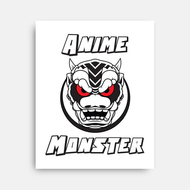 Anime Monster Logo-None-Stretched-Canvas-Anime Monster