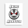 Anime Monster Logo-None-Stretched-Canvas-Anime Monster