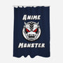 Anime Monster Logo-None-Polyester-Shower Curtain-Anime Monster