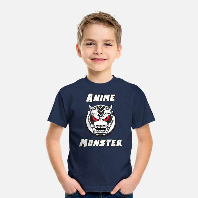 Anime Monster Logo-Youth-Basic-Tee-Anime Monster