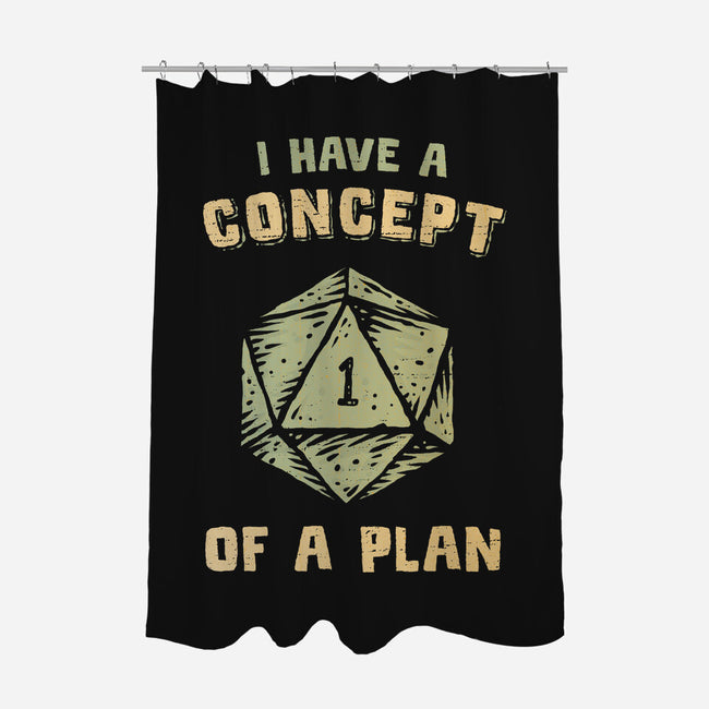 A Concept Of A Plan-None-Polyester-Shower Curtain-kg07