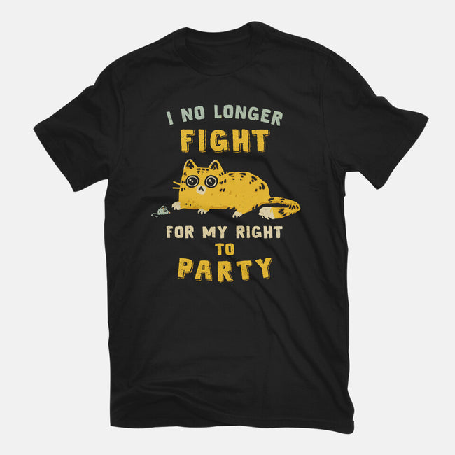 My Right To Party-Unisex-Basic-Tee-kg07