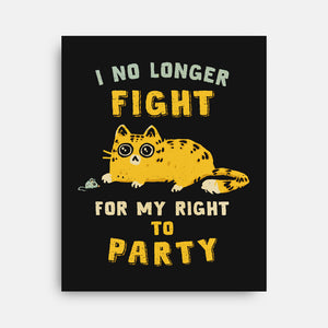 My Right To Party-None-Stretched-Canvas-kg07