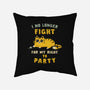 My Right To Party-None-Removable Cover w Insert-Throw Pillow-kg07