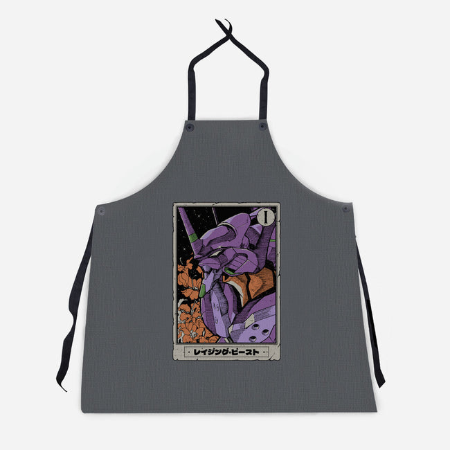 Eva Tarot Card-Unisex-Kitchen-Apron-Hafaell