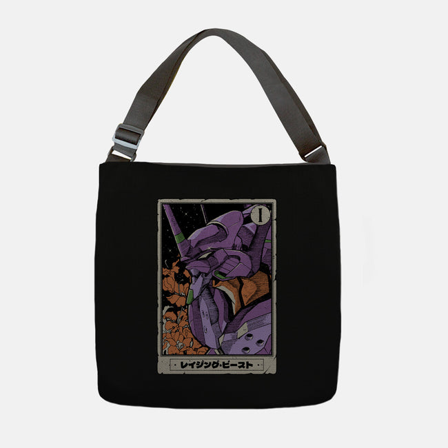 Eva Tarot Card-None-Adjustable Tote-Bag-Hafaell