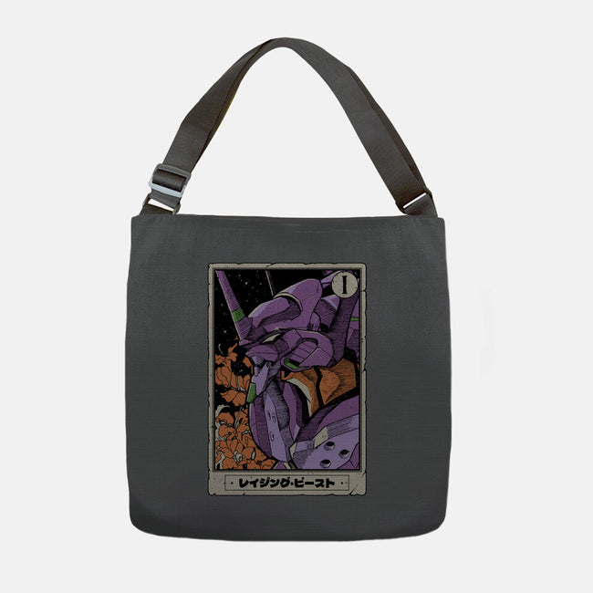 Eva Tarot Card-None-Adjustable Tote-Bag-Hafaell