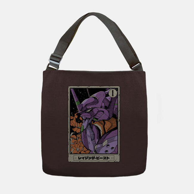 Eva Tarot Card-None-Adjustable Tote-Bag-Hafaell