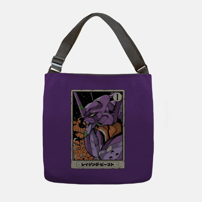 Eva Tarot Card-None-Adjustable Tote-Bag-Hafaell