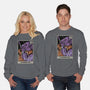 Eva Tarot Card-Unisex-Crew Neck-Sweatshirt-Hafaell