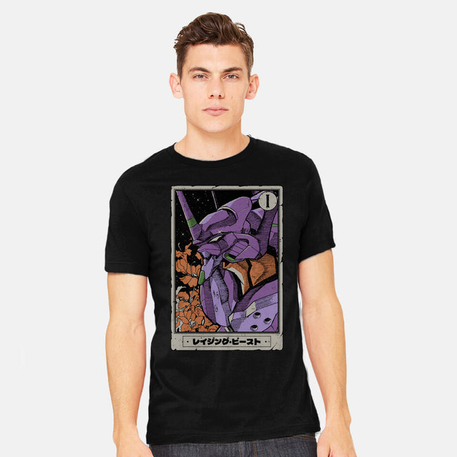 Eva Tarot Card-Mens-Heavyweight-Tee-Hafaell