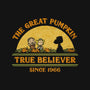 True Believer Since 1966-Womens-V-Neck-Tee-kg07