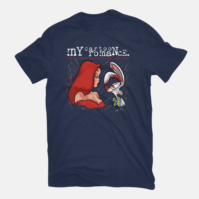 My Cartoon Romance-Unisex-Basic-Tee-zascanauta