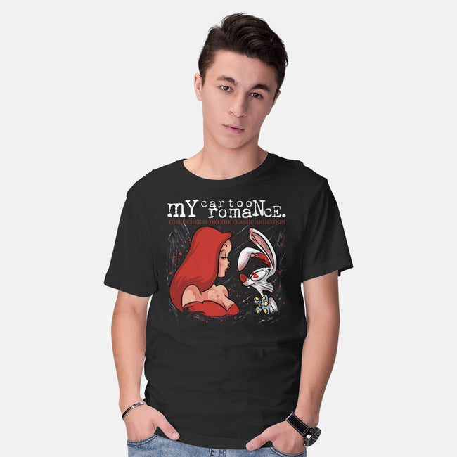 My Cartoon Romance-Mens-Basic-Tee-zascanauta