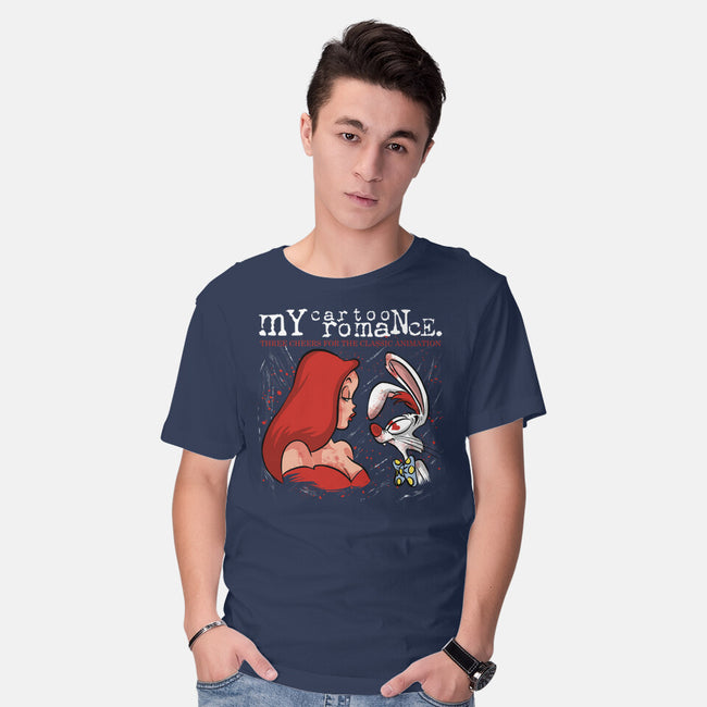 My Cartoon Romance-Mens-Basic-Tee-zascanauta