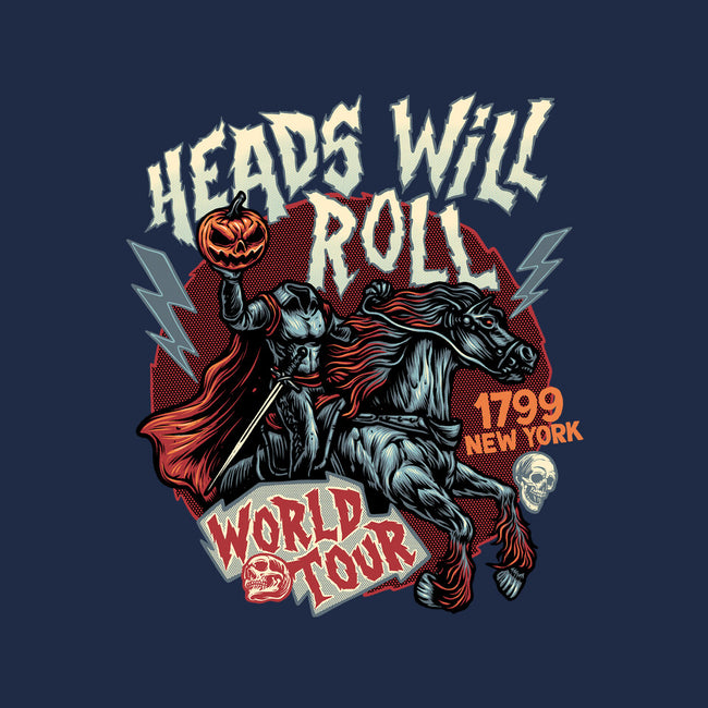 Heads Will Roll-None-Fleece-Blanket-glitchygorilla