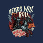 Heads Will Roll-Womens-Fitted-Tee-glitchygorilla