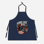 Heads Will Roll-Unisex-Kitchen-Apron-glitchygorilla