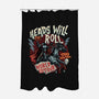 Heads Will Roll-None-Polyester-Shower Curtain-glitchygorilla