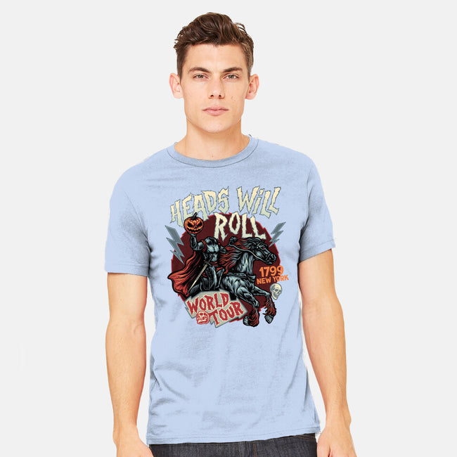 Heads Will Roll-Mens-Heavyweight-Tee-glitchygorilla