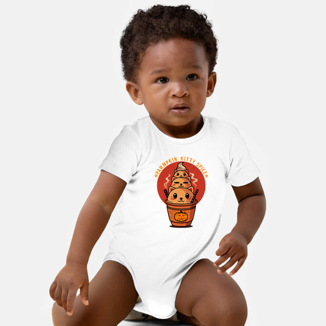 Pawmpkin Spice-Baby-Basic-Onesie-erion_designs