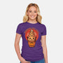 Pawmpkin Spice-Womens-Fitted-Tee-erion_designs