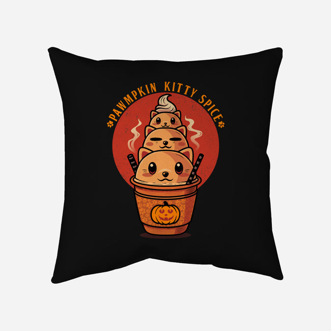 Pawmpkin Spice-None-Removable Cover w Insert-Throw Pillow-erion_designs