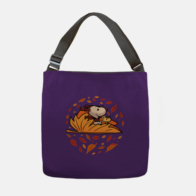 Leafy Voyage-None-Adjustable Tote-Bag-erion_designs